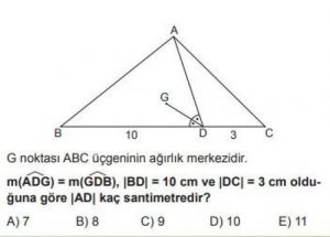 Matematik Test Coz 9 Sinif